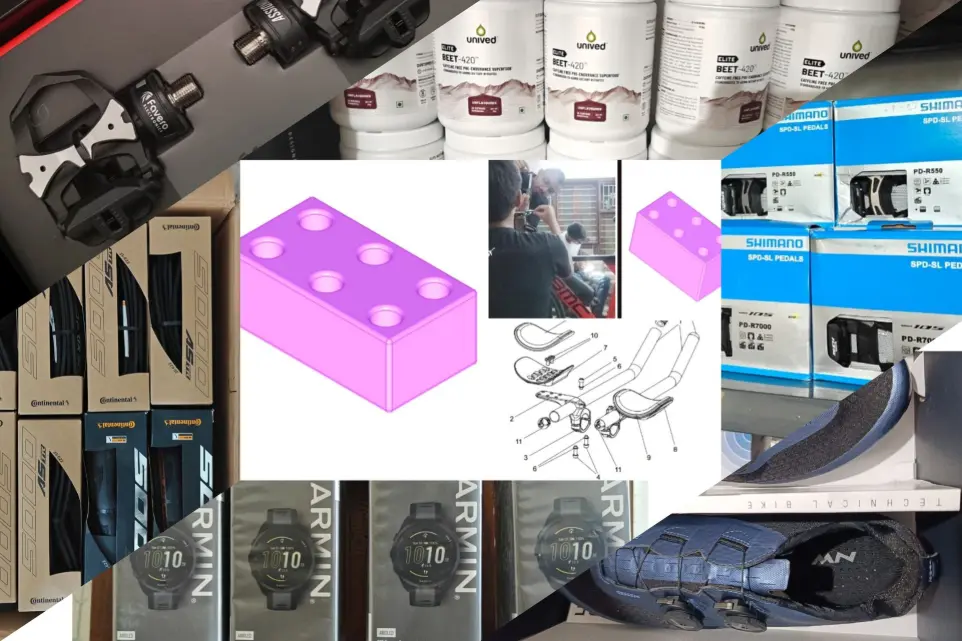 Shimano, favero Assioma Duo, cycling shoes, unived gels