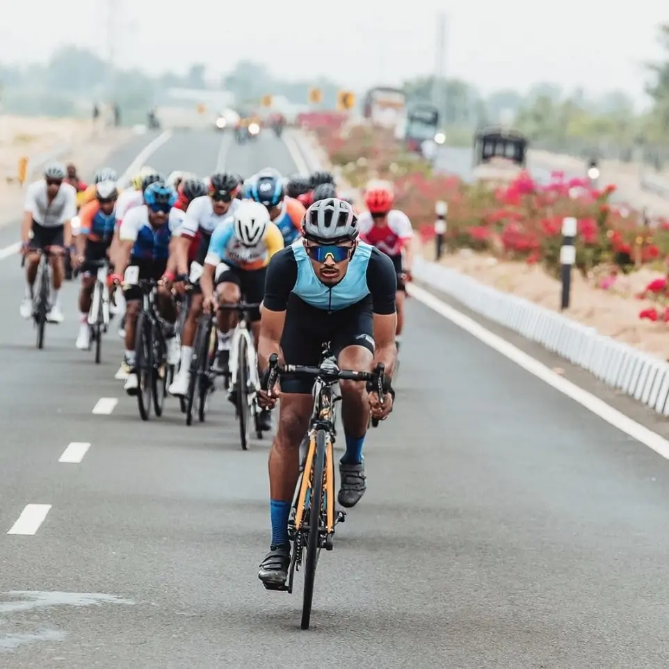 Indian national road cycling championship race